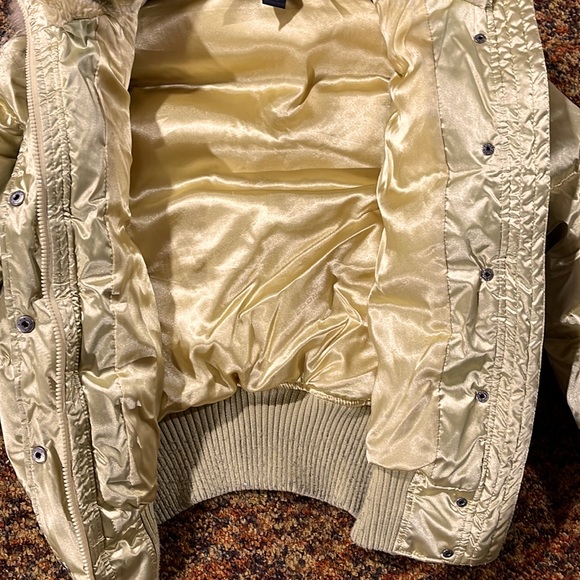 - VINTAGE ROCAWEAR GOLD PUFFER JACKET M - Picture 6 of 13